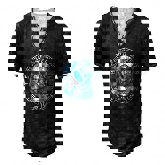 The Best Dads Have Daughters Who Play Volleyball Men's Henley T-Shirt | Mazezy