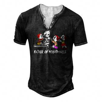 Father Of Nightmares Essential Men's Henley T-Shirt | Mazezy