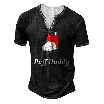 Puff Daddy Asthma Awareness Men's Henley T-Shirt | Mazezy