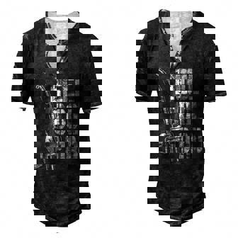 Mens Reel Cool Dad Fishing Daddy Mens Fathers Day Idea Men's Henley T-Shirt | Mazezy