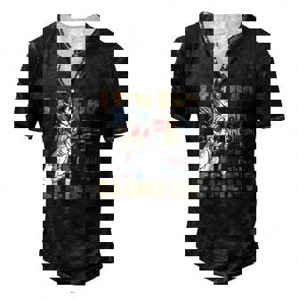 Mens I Tell Dad Jokes Periodically But Only When Im In My Element Men's Henley T-Shirt | Mazezy