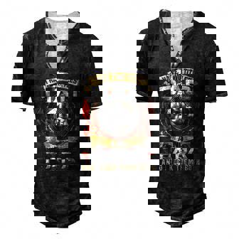 Mens I Have Two Titles Dad And Papa Papa Fathers Day Men's Henley T-Shirt | Mazezy