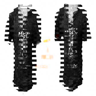 Mens Whats Under My Kilt Freedom Men's Henley T-Shirt | Mazezy