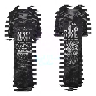 Cool Fathers Day Dance Grandpa Men's Short Sleeve V-neck 3D Print Retro Tshirt | Mazezy
