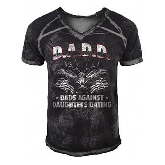 Dadd Dads Against Daughters Dating 2Nd Amendment Men's Short Sleeve V-neck 3D Print Retro Tshirt | Mazezy