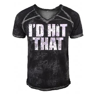 Funny Hit That Boxing Kickboxing Fitness Training V2 Men's Short Sleeve V-neck 3D Print Retro Tshirt - Seseable