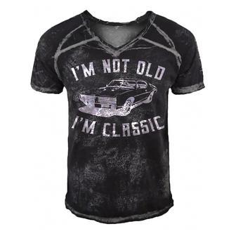 Im Not Old Im Classic Vintage Hot Rod Dad Grandpa Men's Short Sleeve V-neck 3D Print Retro Tshirt - Monsterry CA