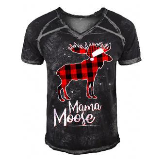 Mama Moose Matching Family Christmas 506 Shirt Men's Short Sleeve V-neck 3D Print Retro Tshirt | Favorety CA