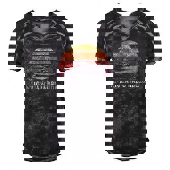 Mens Antigua And Barbuda Vintage Boating 70S Retro Boat Design Men's Short Sleeve V-neck 3D Print Retro Tshirt | Mazezy