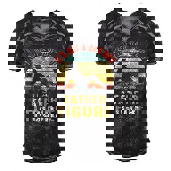 Mens Its Not A Dad Bod Its A Father Figure - My Idol Mens Men's Short Sleeve V-neck 3D Print Retro Tshirt | Mazezy