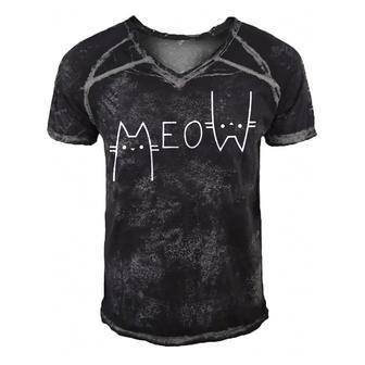 Meow Cat Shirt Meow Kitty Funny Cats Mom And Cat Dad 238 Trending Shirt Men's Short Sleeve V-neck 3D Print Retro Tshirt | Favorety UK