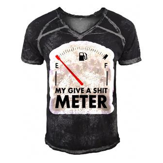 My Give A Shit Meter Is Empty Sarcastic Autocollant 393 Trending Shirt Men's Short Sleeve V-neck 3D Print Retro Tshirt | Favorety UK