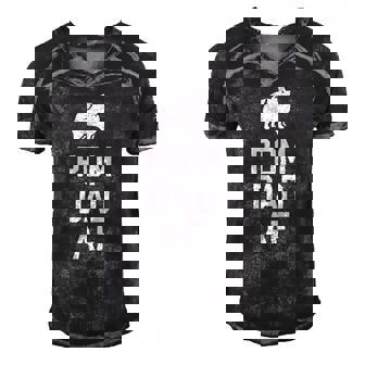 Pom Dad Af Cute Pom Lover Fathers Day Gift Men's Short Sleeve V-neck 3D Print Retro Tshirt | Mazezy