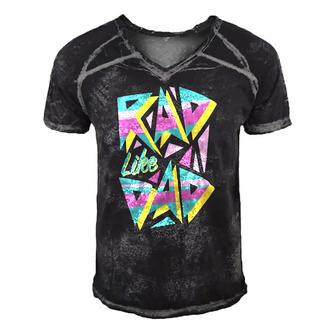 Rad Like Dad 80S Retro Graphic Men's Short Sleeve V-neck 3D Print Retro Tshirt | Mazezy