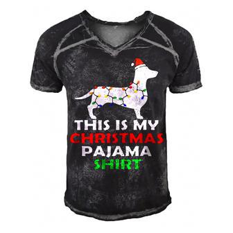 This Is My Christmas Pajama 875 Shirt Men's Short Sleeve V-neck 3D Print Retro Tshirt | Favorety AU