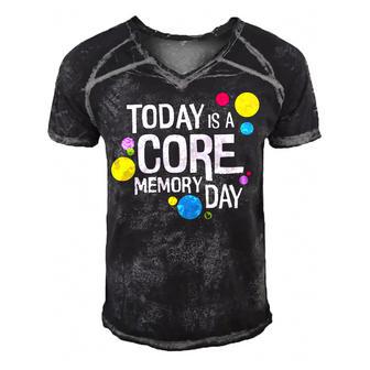 Today Is A Core Memory Day For Men Women & Kids 258 Trending Shirt Men's Short Sleeve V-neck 3D Print Retro Tshirt | Favorety CA