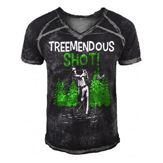 Treemendous Golf Shot In The Trees 66 Trending Shirt Men's Short Sleeve V-neck 3D Print Retro Tshirt | Favorety