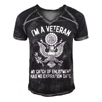 Veteran Patriotic Im A Veteran Mi Catch Of Enlistment Veterans Day Mi Catch Of Enlistment Proud Vetnavy Soldier Army Military Men's Short Sleeve V-neck 3D Print Retro Tshirt - Monsterry AU