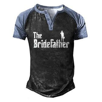 Mens The Bridefather Men Father Of The Bride Dad Idea Men's Henley Raglan T-Shirt | Mazezy