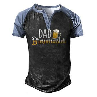 Dad Brewmaster Brewer Brewmaster Outfit Brewing Men's Henley Raglan T-Shirt | Mazezy