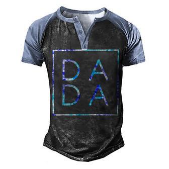 Fathers Day For New Dad Men's Henley Shirt Raglan Sleeve 3D Print T-shirt | Favorety DE