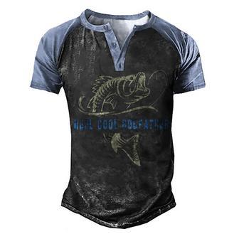 Fishing Reel Cool Godfather V2 Men's Henley Shirt Raglan Sleeve 3D Print T-shirt | Favorety AU