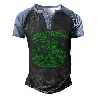 Loveland Frogmen 162 Trending Shirt Men's Henley Shirt Raglan Sleeve 3D Print T-shirt | Favorety UK