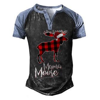 Mama Moose Matching Family Christmas 506 Shirt Men's Henley Shirt Raglan Sleeve 3D Print T-shirt | Favorety AU