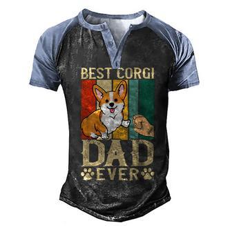 Mens Incorgnito Corgi In Pocket Corgi Gifts For Corgi Lovers Men's Henley Shirt Raglan Sleeve 3D Print T-shirt - Monsterry DE