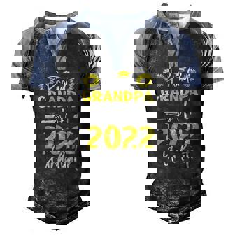 Proud Grandpa Of A 2022 Graduate Class Of 2022 Graduation Men's Henley Raglan T-Shirt | Mazezy