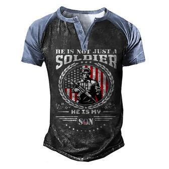 Veteran American Soldier 347 Navy Soldier Army Military Men's Henley Shirt Raglan Sleeve 3D Print T-shirt - Monsterry DE