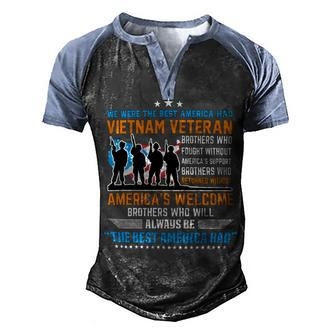 Veteran Veterans Day Vietnam Veteran Best America Had Proud Military Veteran 63 Navy Soldier Army Military Men's Henley Shirt Raglan Sleeve 3D Print T-shirt - Monsterry UK