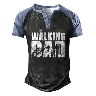 The Walking Dad Cool Tv Shower Fans Essential Men's Henley Raglan T-Shirt | Mazezy