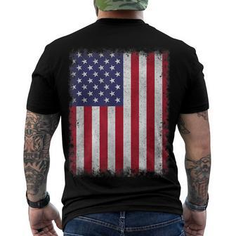 4Th Of July Patriotic Fourth Of July Us American Flag Usa Men's T-shirt Back Print - Seseable