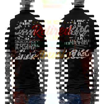 Abuelo Grandpa Im A Professional Abuelo Men's T-Shirt Back Print - Seseable