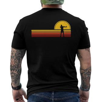 Archery Archer Silhouette Vintage Retro Men's Back Print T-shirt | Mazezy