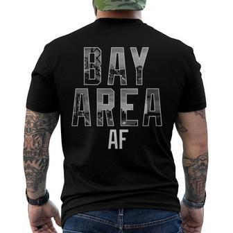 Bay Area The City Tee San Francisco Oakland Skyline Men's Back Print T-shirt | Mazezy