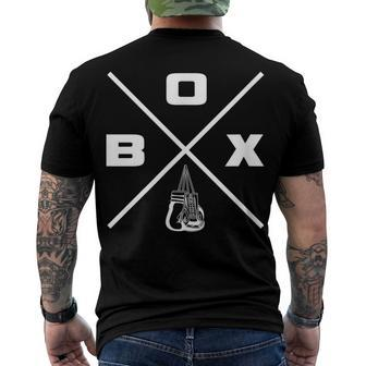 Boxing Apparel - Boxer Boxing Men's T-shirt Back Print - Seseable