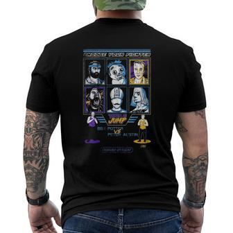 Choose Your Fighter Triple Jump Men's Crewneck Short Sleeve Back Print T-shirt