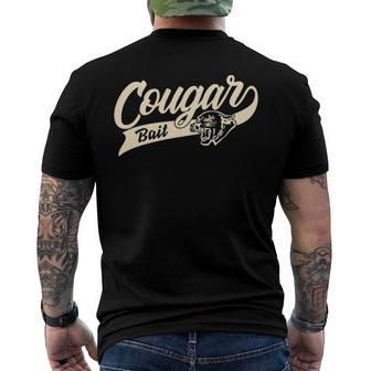 Cougar Bait Mountain Lion Men's Back Print T-shirt | Mazezy