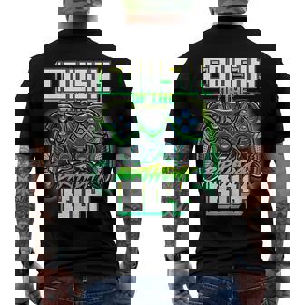 Cousin Of The Birthday Boy Matching Family Video Game Party Men's T-shirt Back Print - Seseable