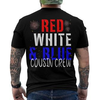 Cousin Crew 4Th Of July Family Vacation Group Men's T-shirt Back Print - Seseable