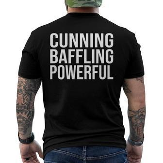 Cunning Baffling Powerful Alcohol Recovery Aa How It Works Men's Back Print T-shirt | Mazezy