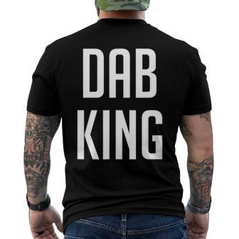 Dab King Dab Dab Dab Men's Back Print T-shirt | Mazezy