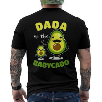 Dada Of The Babycado Avocado Family Matching Men's Back Print T-shirt | Mazezy