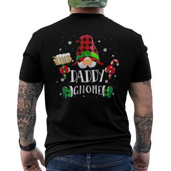 The Daddy Gnome Matching Family Christmas Pajama Outfit 2021 Ver2 Men's Back Print T-shirt | Mazezy