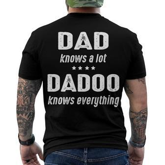 Dadoo Grandpa Dadoo Knows Everything Men's T-Shirt Back Print - Seseable