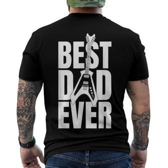 Mens Dads Birthday Fathers Day Best Dad Ever Men's T-shirt Back Print - Seseable