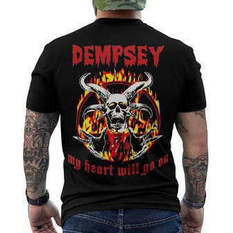 Dempsey Name Dempsey Name Halloween Men's T-Shirt Back Print - Seseable