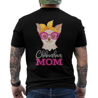 Dog Lover Motive - Chihuahua Clothes For Dog Owner Chihuahua Men's Back Print T-shirt | Mazezy